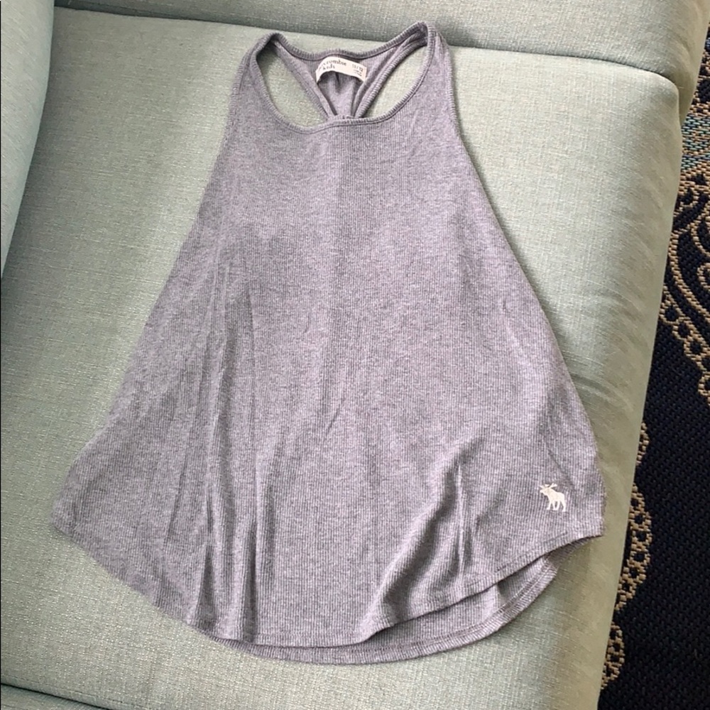 KIDS 11-12 GREY TANK TOP